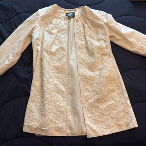 Cream Vince Camuto dress jacket